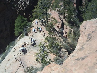 021 Zion Angels Landing Path 7th May.jpg